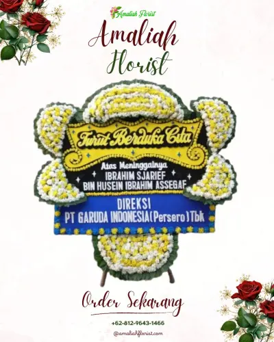 Papan Bunga Duka di Amerta Bhuana